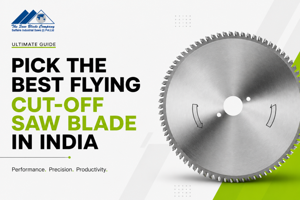 Flying cut-off saw blade guide for industrial tube and pipe cutting in India