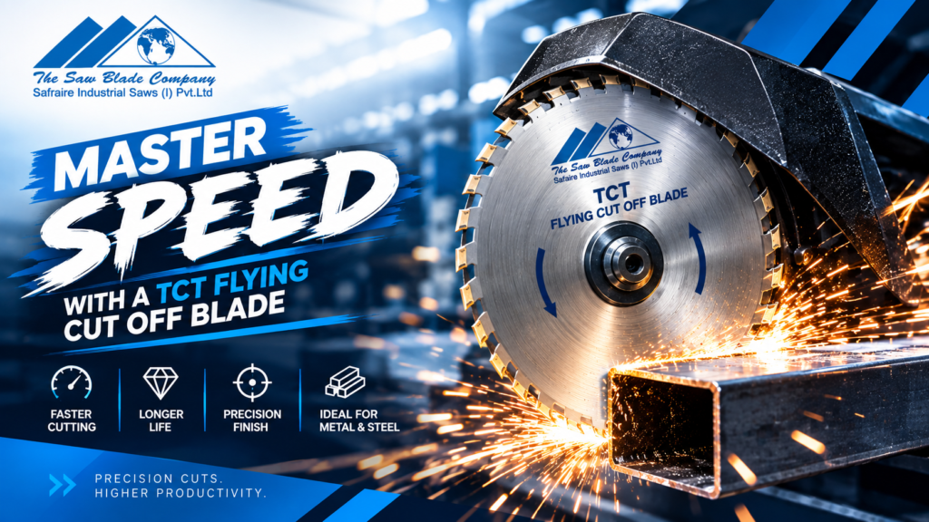 TCT Flying Cut Off Blade for fast and precise steel cutting